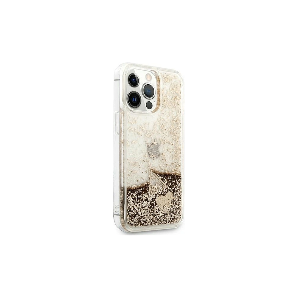 Hurtownia GSM - Etui Guess GUOHCP14LGLHFLGO Apple iPhone 14 Pro złoty/gold hardcase Glitter Charms - GUE2159 - {ean13} - Hurt