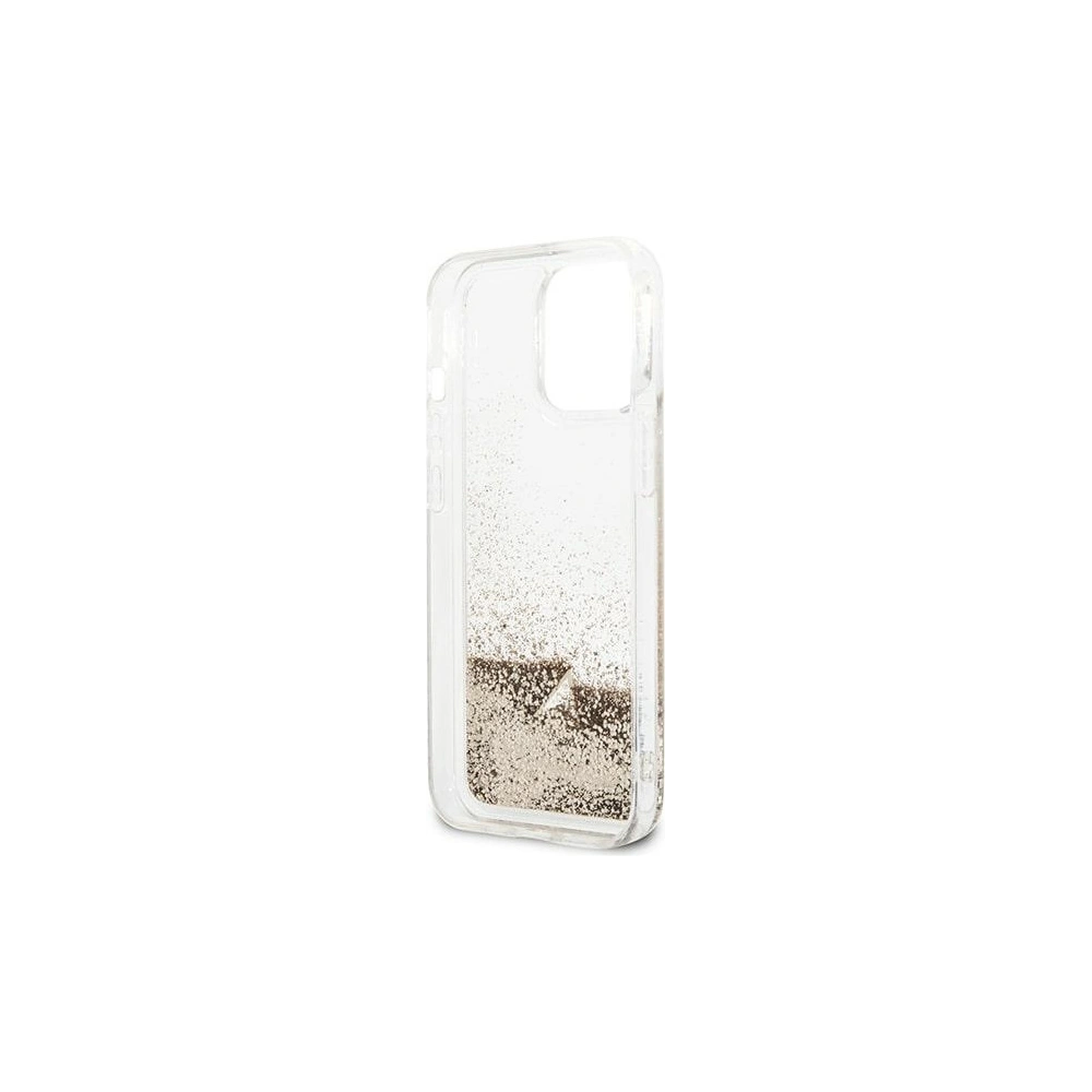 Hurtownia GSM - Etui Guess GUOHCP14LGLHFLGO Apple iPhone 14 Pro złoty/gold hardcase Glitter Charms - GUE2159 - {ean13} - Hurt