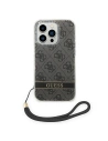 Hurtownia GSM - Etui Guess GUOHCP14LH4STK Apple iPhone 14 Pro černý/black hardcase 4G Print Strap - GUE2160 - {ean13} - Hurt