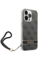 Hurtownia GSM - Etui Guess GUOHCP14LH4STK Apple iPhone 14 Pro černý/black hardcase 4G Print Strap - GUE2160 - {ean13} - Hurt