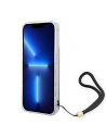 Hurtownia GSM - Etui Guess GUOHCP14LH4STK Apple iPhone 14 Pro černý/black hardcase 4G Print Strap - GUE2160 - {ean13} - Hurt