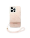 Hurtownia GSM - Etui Guess GUOHCP14LH4STP Apple iPhone 14 Pro różowy/pink hardcase 4G Print Strap - GUE2161 - {ean13} - Hurt