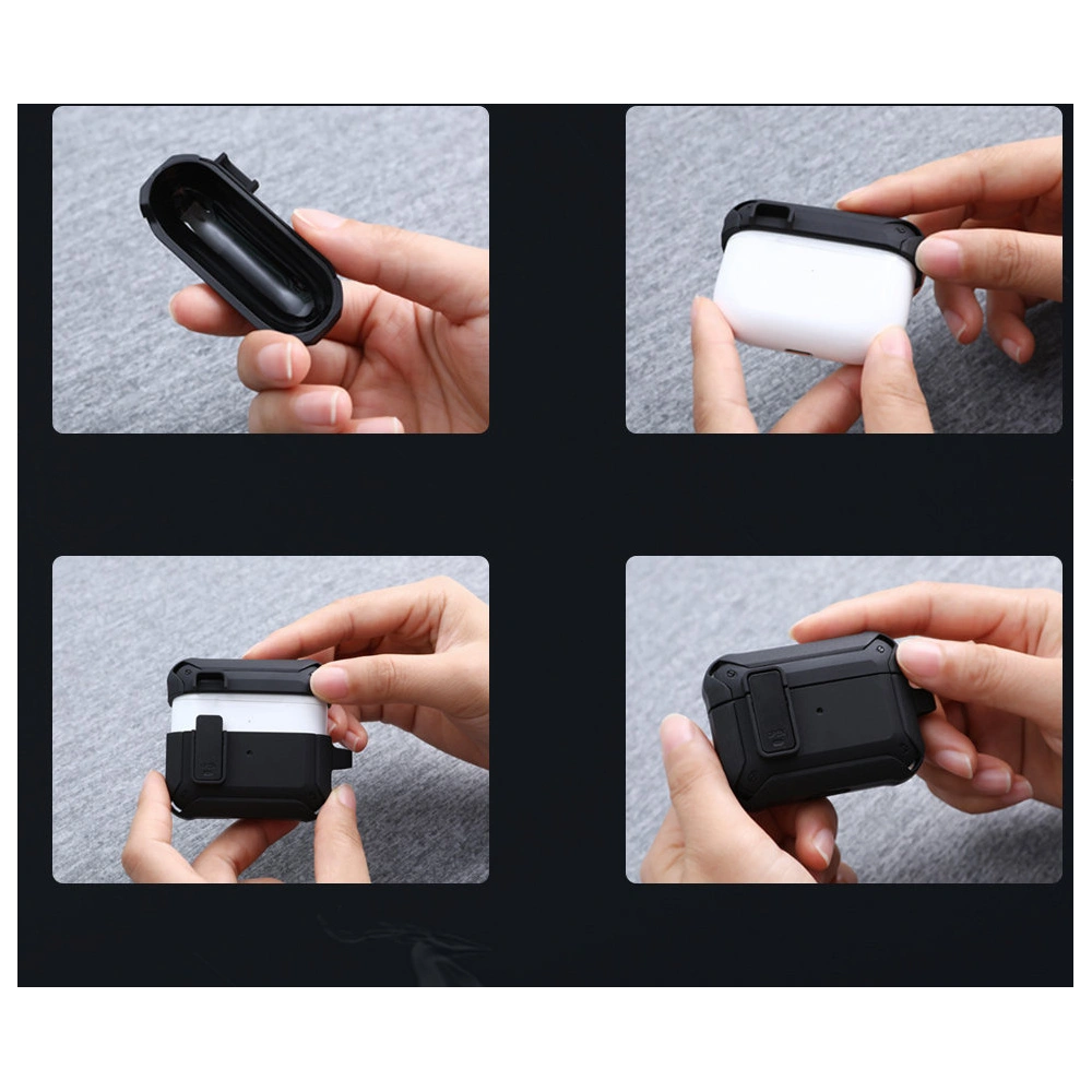 Hurtownia GSM - Etui Nillkin Bounce Apple AirPods 3 fekete - NLK621 - {ean13} - Hurt