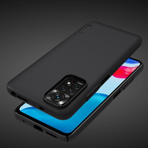 Etui Nillkin Super Frosted Shield Xiaomi Redmi Note 11/11S czerwony