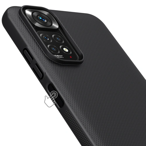 Etui Nillkin Super Frosted Shield Xiaomi Redmi Note 11/11S czerwony