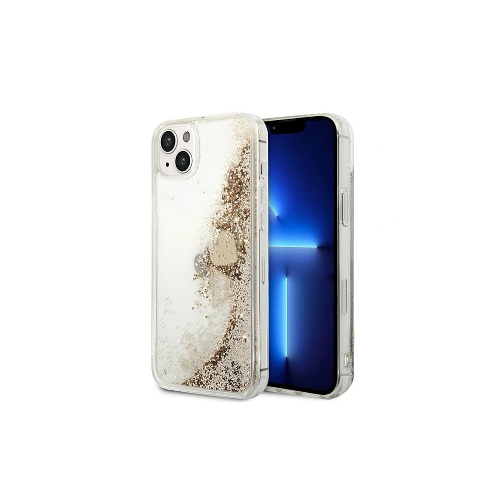 Hurtownia GSM - Etui Guess GUOHCP14MGLHFLGO Apple iPhone 14 Plus / 15 Plus aur/aurie hardcase Glitter Charms - GUE2165 - {ean13} - Hurt
