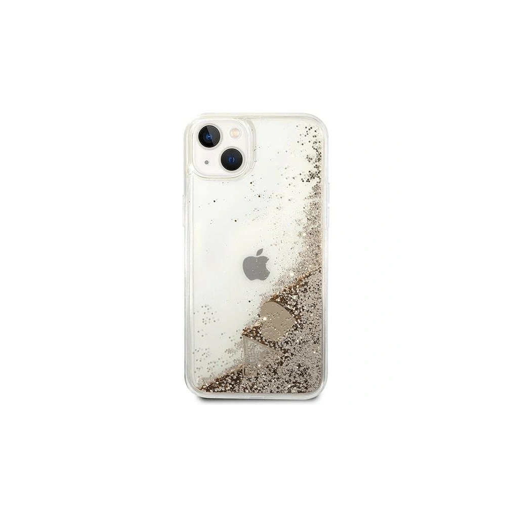 Hurtownia GSM - Etui Guess GUOHCP14MGLHFLGO Apple iPhone 14 Plus / 15 Plus aur/aurie hardcase Glitter Charms - GUE2165 - {ean13} - Hurt