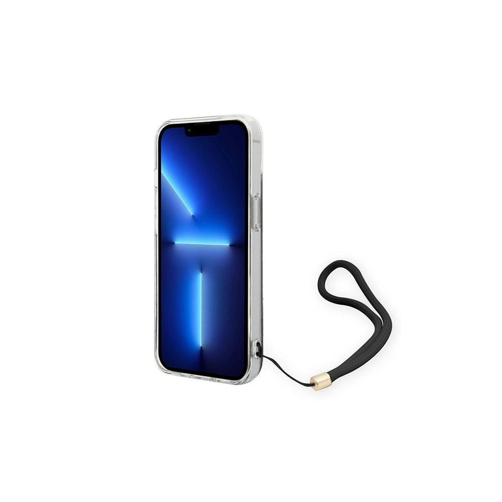 Hurtownia GSM - Etui Guess GUOHCP14MH4STK Apple iPhone 14 Plus / 15 Plus negru/black hardcase 4G Print Strap - GUE2166 - {ean13} - Hurt