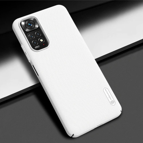 Etui Nillkin Super Frosted Shield Xiaomi Redmi Note 11/11S biały