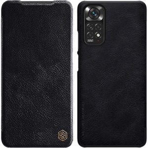 Hurtownia GSM - Case Nillkin Qin Xiaomi Redmi Note 11/11S schwarz - NLK628 - {ean13} - Hurt