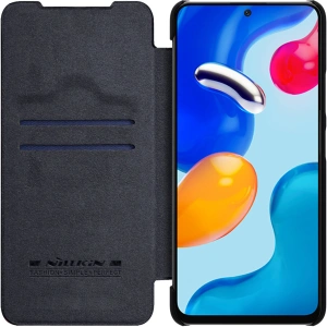 Hurtownia GSM - Case Nillkin Qin Xiaomi Redmi Note 11/11S schwarz - NLK628 - {ean13} - Hurt