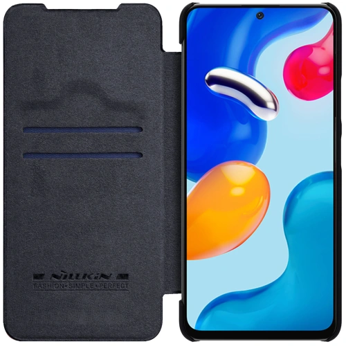 Etui Nillkin Qin Xiaomi Redmi Note 11/11S czarny