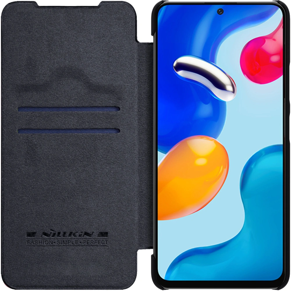 Wholesale Nillkin Qin Xiaomi Redmi Note 11/11S black - NLK628 - {ean13} - Hurt