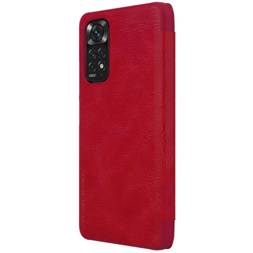 Etui Nillkin Qin Xiaomi Redmi Note 11/11S czerwony