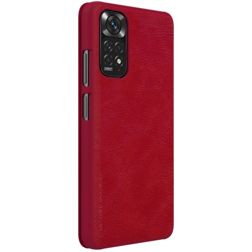 Etui Nillkin Qin Xiaomi Redmi Note 11/11S czerwony