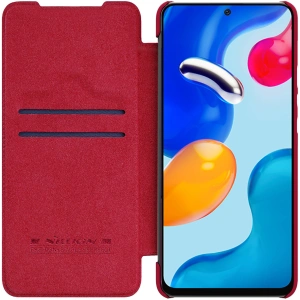 Hurtownia GSM - Case Nillkin Qin Xiaomi Redmi Note 11/11S rot - NLK629 - {ean13} - Hurt