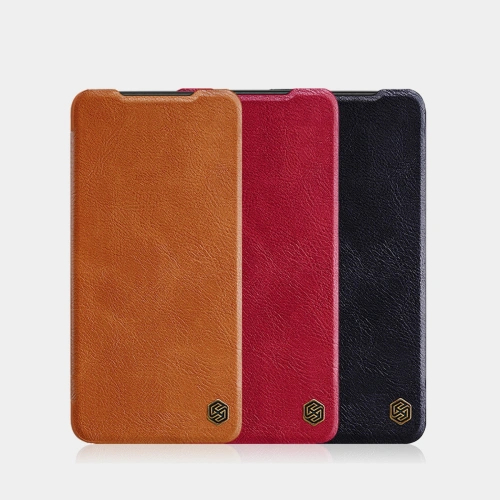 Etui Nillkin Qin Xiaomi Redmi Note 11/11S czerwony