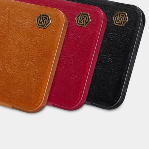 Etui Nillkin Qin Xiaomi Redmi Note 11/11S czerwony