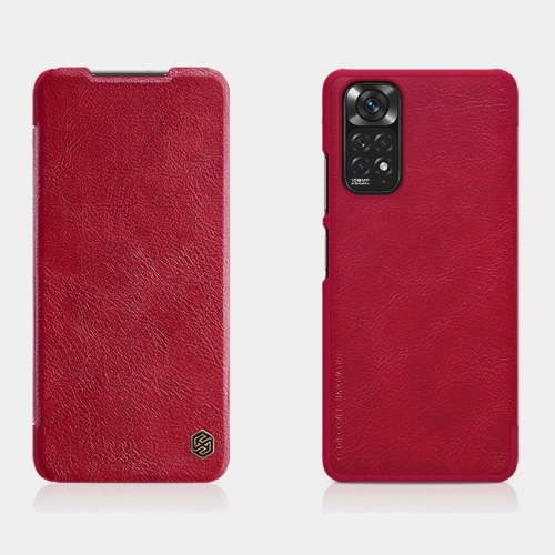Etui Nillkin Qin Xiaomi Redmi Note 11/11S czerwony