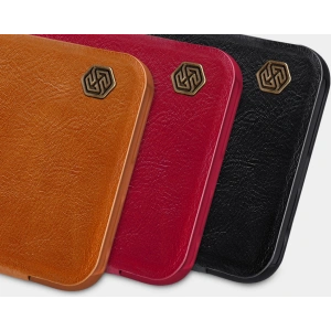 Hurtownia GSM - Case Nillkin Qin Xiaomi Redmi Note 11/11S braun - NLK630 - {ean13} - Hurt