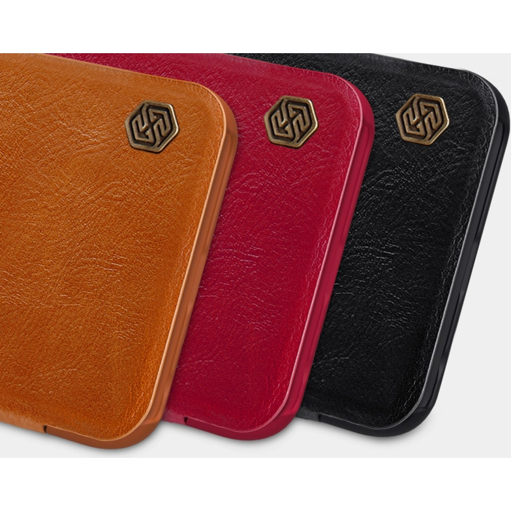 Hurtownia GSM - Etui Nillkin Qin Xiaomi Redmi Note 11/11S maro - NLK630 - {ean13} - Hurt