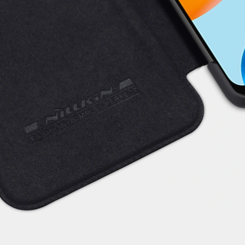 Etui Nillkin Qin Xiaomi Redmi Note 11/11S brązowy