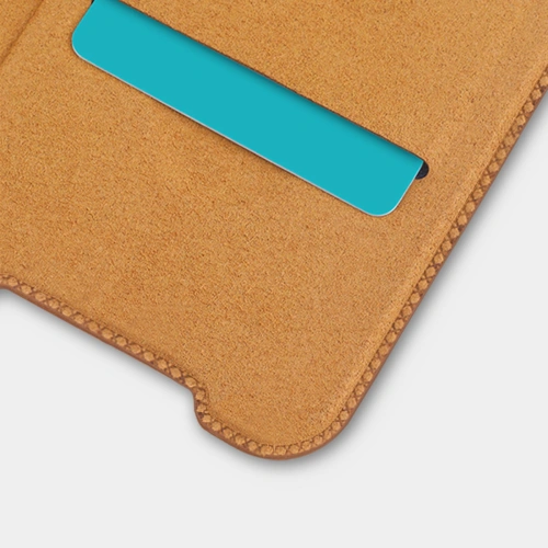 Etui Nillkin Qin Xiaomi Redmi Note 11/11S brązowy