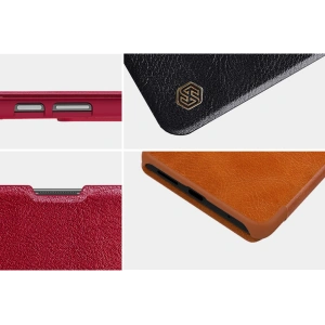 Hurtownia GSM - Case Nillkin Qin Xiaomi Redmi Note 11/11S braun - NLK630 - {ean13} - Hurt