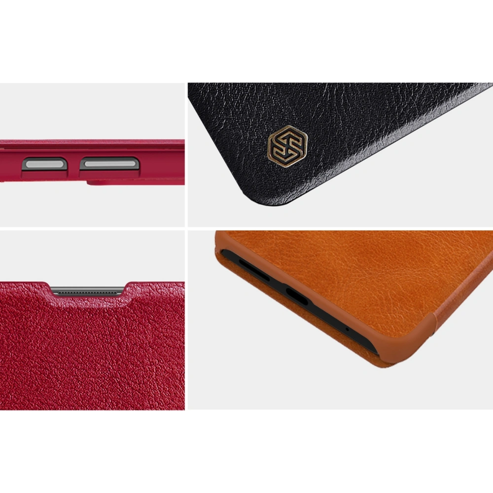 Hurtownia GSM - Etui Nillkin Qin Xiaomi Redmi Note 11/11S maro - NLK630 - {ean13} - Hurt