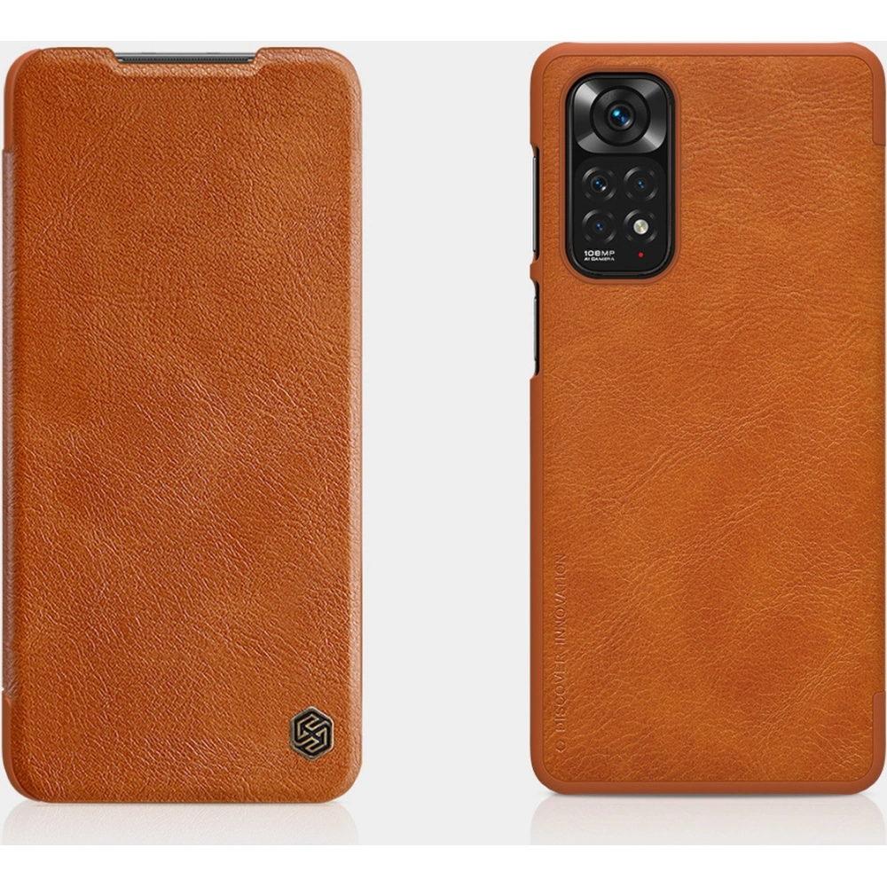 Hurtownia GSM - Etui Nillkin Qin Xiaomi Redmi Note 11/11S maro - NLK630 - {ean13} - Hurt