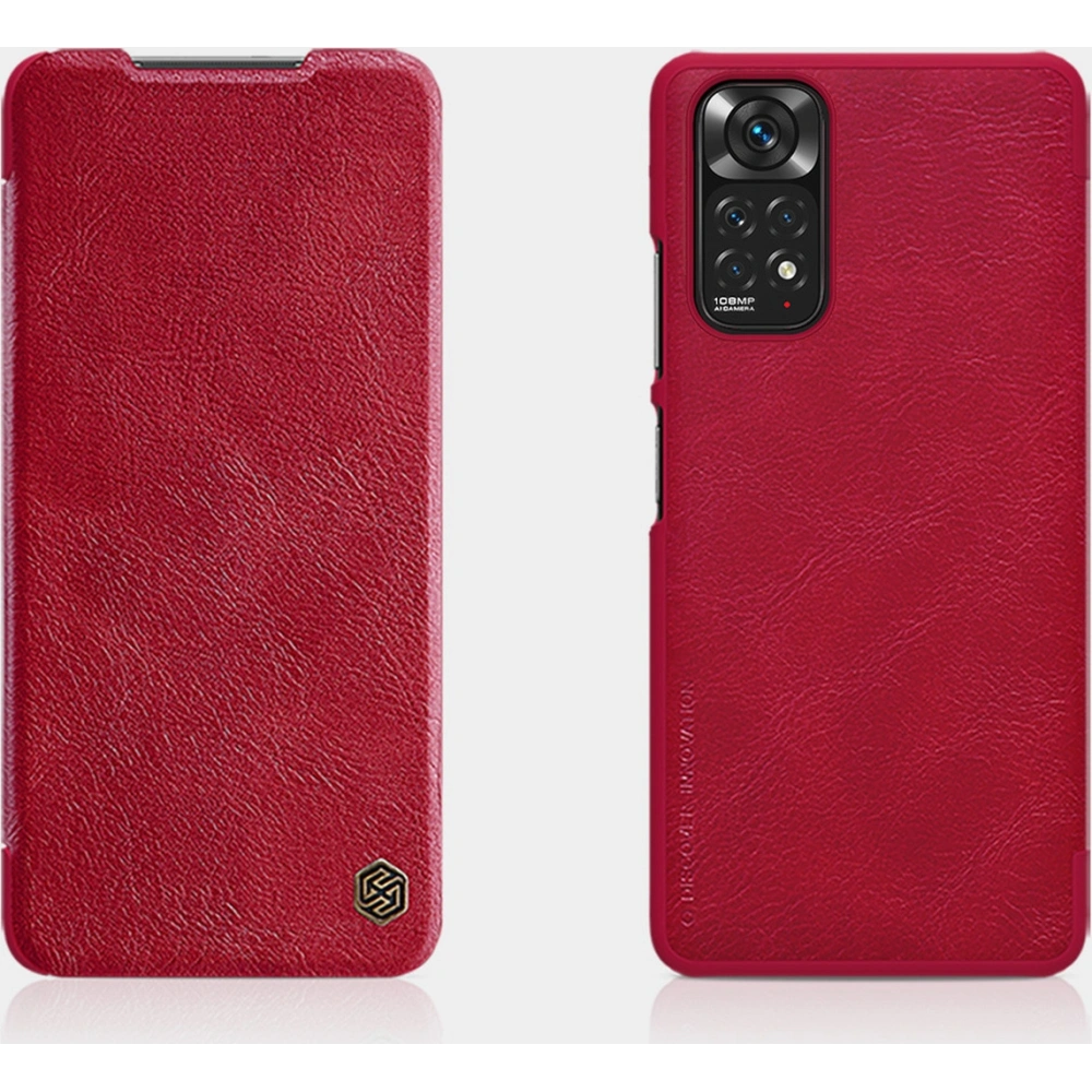 Hurtownia GSM - Etui Nillkin Qin Xiaomi Redmi Note 11/11S maro - NLK630 - {ean13} - Hurt