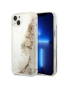 Wholesale Guess GUOHCP14SGLHFLGO Apple iPhone 14 gold hardcase Glitter Charms - GUE2171 - {ean13} - Hurt