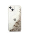 Wholesale Guess GUOHCP14SGLHFLGO Apple iPhone 14 gold hardcase Glitter Charms - GUE2171 - {ean13} - Hurt