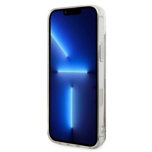 Etui Guess GUOHCP14SGLHFLGO Apple iPhone 14 złoty/gold hardcase Glitter Charms