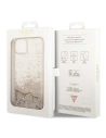 Wholesale Guess GUOHCP14SGLHFLGO Apple iPhone 14 gold hardcase Glitter Charms - GUE2171 - {ean13} - Hurt