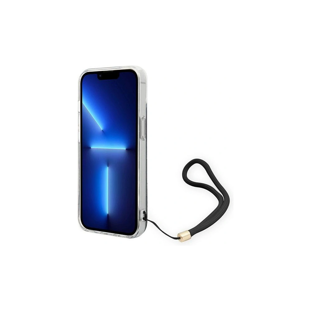 Hurtownia GSM - Etui Guess GUOHCP14SH4STK Apple iPhone 14 negru/black hardcase 4G Print Strap - GUE2172 - {ean13} - Hurt