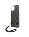 Hurtownia GSM - Etui Guess GUOHCP14SH4STK Apple iPhone 14 negru/black hardcase 4G Print Strap - GUE2172 - {ean13} - Hurt
