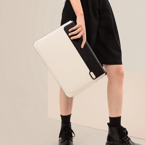 Etui Nillkin Versatile Laptop Sleeve 2w1 Apple MacBook 16 cali czarno-biały