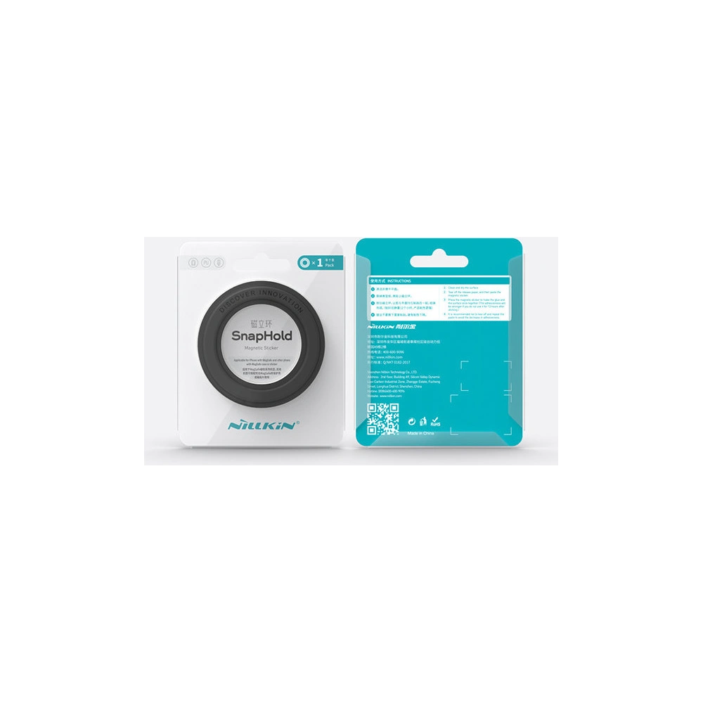Hurtownia GSM - Naklejka Nillkin SnapHold MagSafe czarny - NLK639 - {ean13} - Hurt