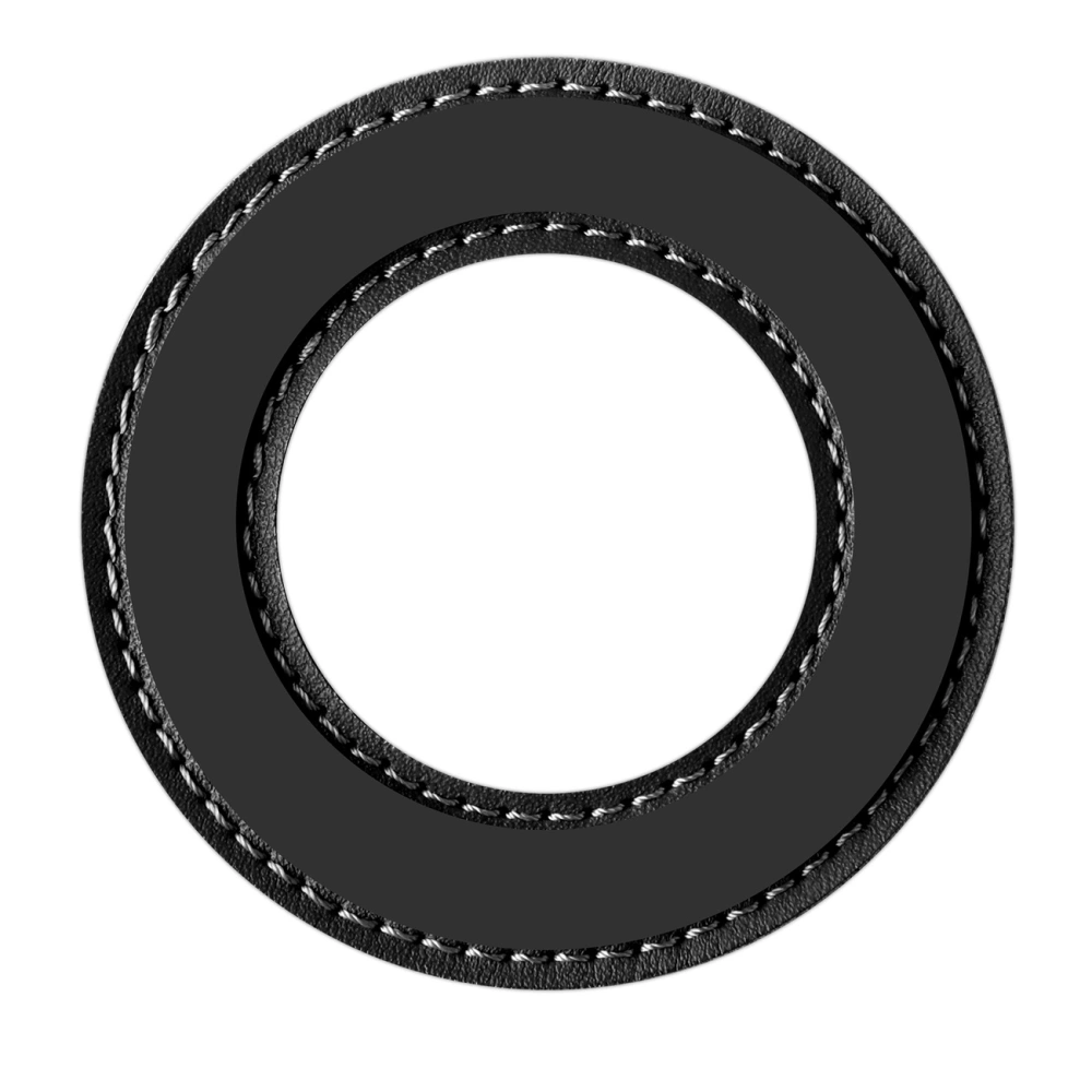 Wholesale Nillkin SnapHold Vegan Leather Sticker MagSafe black - NLK645 - {ean13} - Hurt