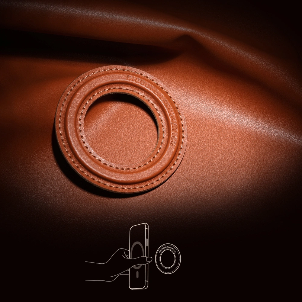 Hurtownia GSM - Naklejka Nillkin SnapHold Vegan Leather MagSafe modrá - NLK646 - {ean13} - Hurt