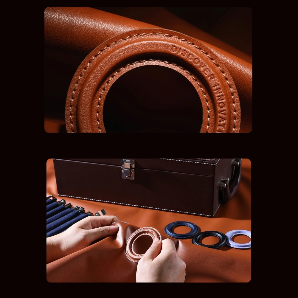 Hurtownia GSM - Naklejka Nillkin SnapHold Vegan Leather MagSafe modrá - NLK646 - {ean13} - Hurt