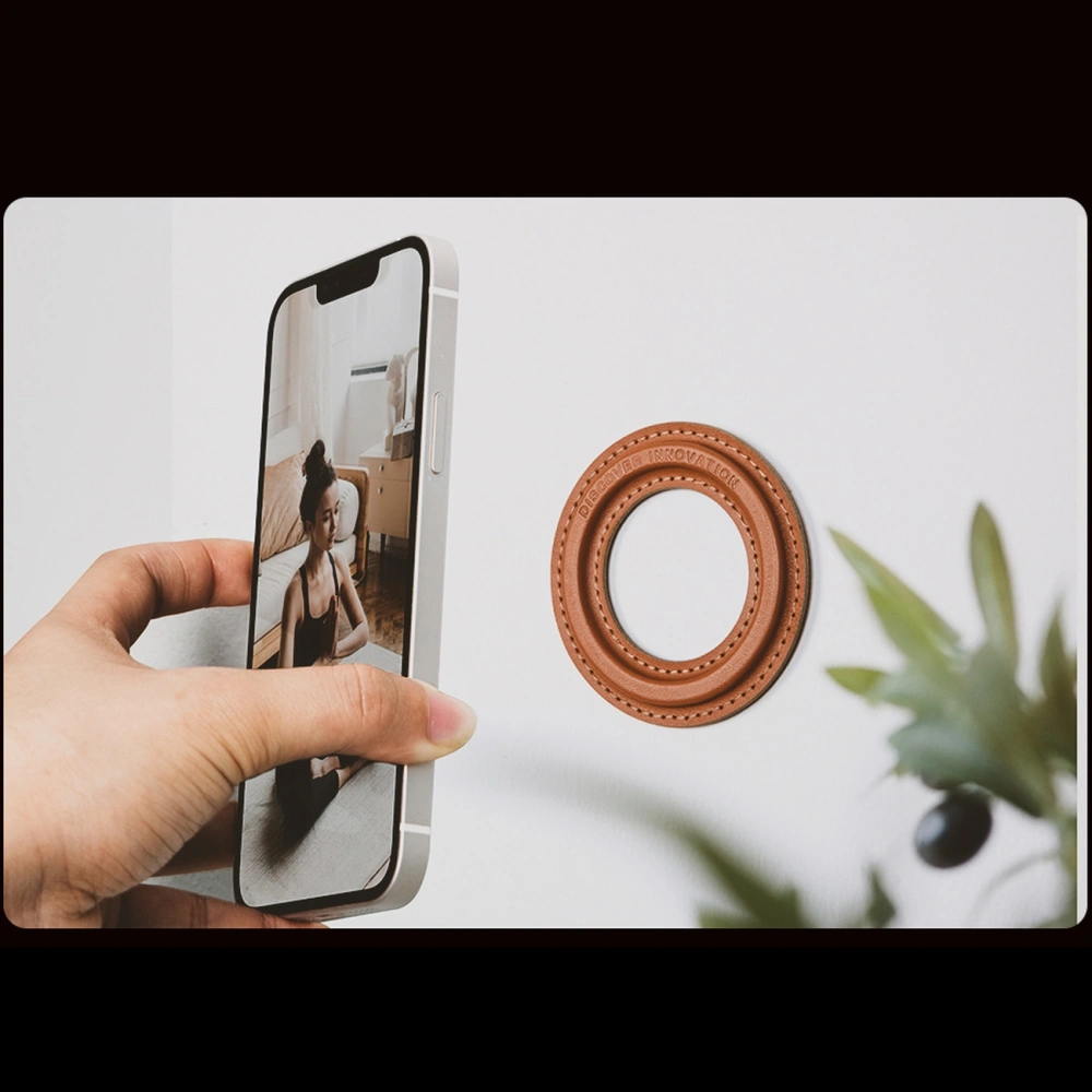 Hurtownia GSM - Naklejka Nillkin SnapHold Vegan Leather MagSafe modrá - NLK646 - {ean13} - Hurt