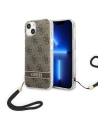 Etui Guess GUOHCP14SH4STW Apple iPhone 14 maro/brown hardcase 4G Print Strap
