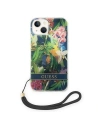 Hurtownia GSM - Etui Guess GUOHCP14SHFLSB Apple iPhone 14 niebieski/blue hardcase Flower Strap - GUE2175 - {ean13} - Hurt