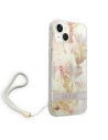 Hurtownia GSM - Etui Guess GUOHCP14SHFLSU Apple iPhone 14 violet/hardcase cu model de floare Strap - GUE2176 - {ean13} - Hurt