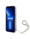 Hurtownia GSM - Etui Guess GUOHCP14SHFLSU Apple iPhone 14 violet/hardcase cu model de floare Strap - GUE2176 - {ean13} - Hurt