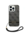 Hurtownia GSM - Etui Guess GUOHCP14XH4STK Apple iPhone 14 Pro Max negru/black hardcase 4G Print Strap - GUE2178 - {ean13} - Hurt