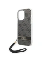 Hurtownia GSM - Etui Guess GUOHCP14XH4STK Apple iPhone 14 Pro Max černý/black hardcase 4G Print Strap - GUE2178 - {ean13} - Hurt
