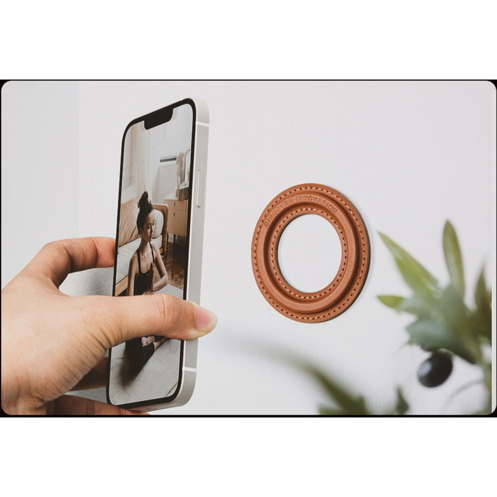 Hurtownia GSM - Aufkleber Nillkin SnapHold Veganleder MagSafe lila - NLK649 - {ean13} - Hurt